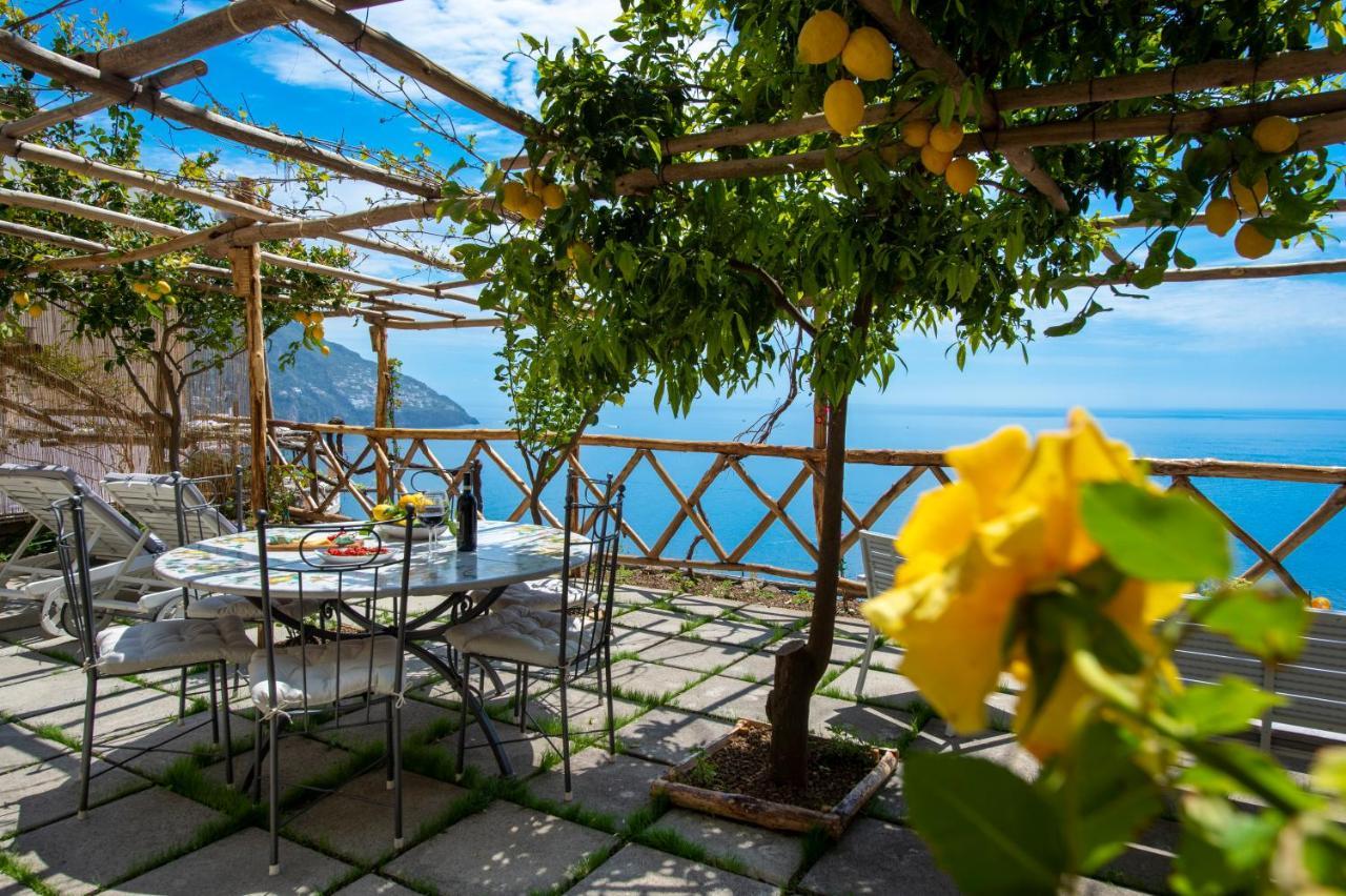 Villa Briganti Seaview Terrace Positano Extérieur photo
