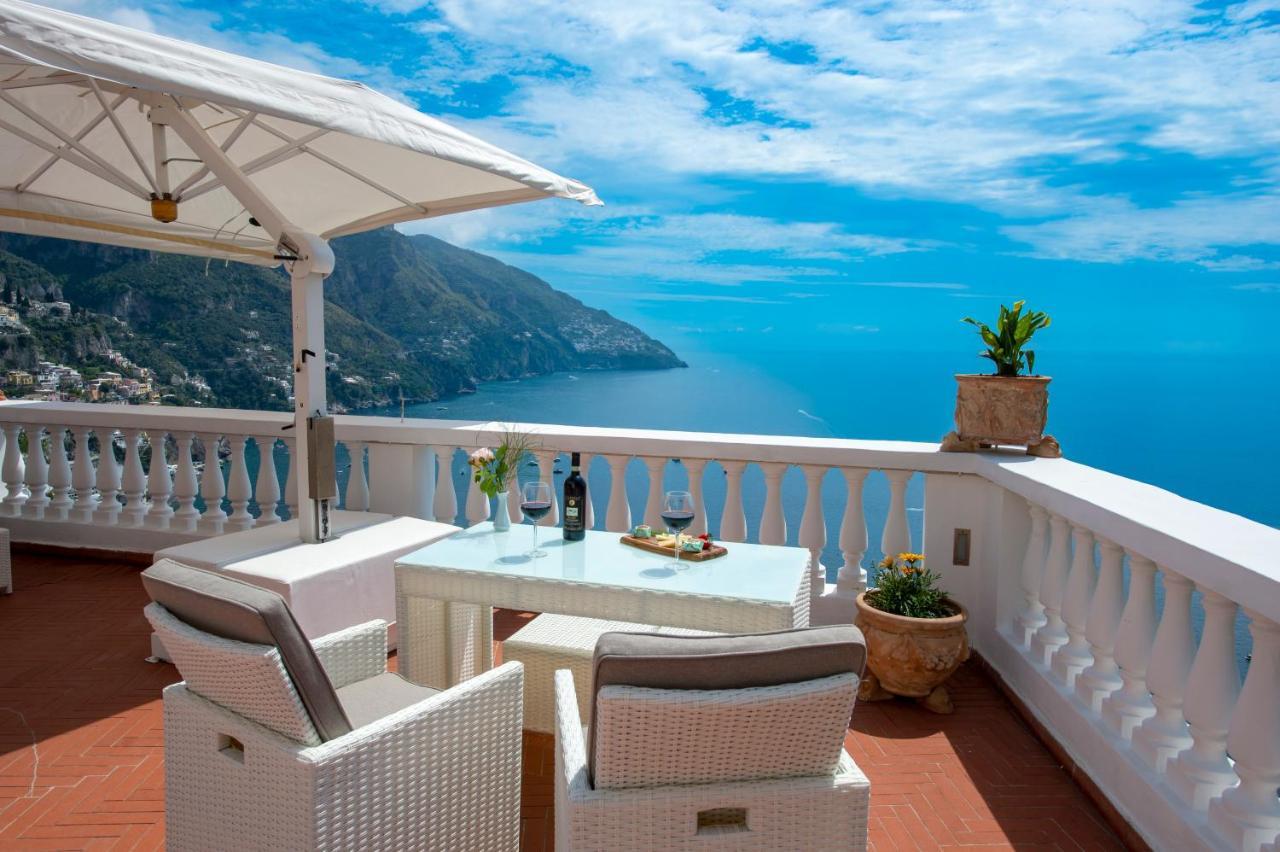 Villa Briganti Seaview Terrace Positano Extérieur photo