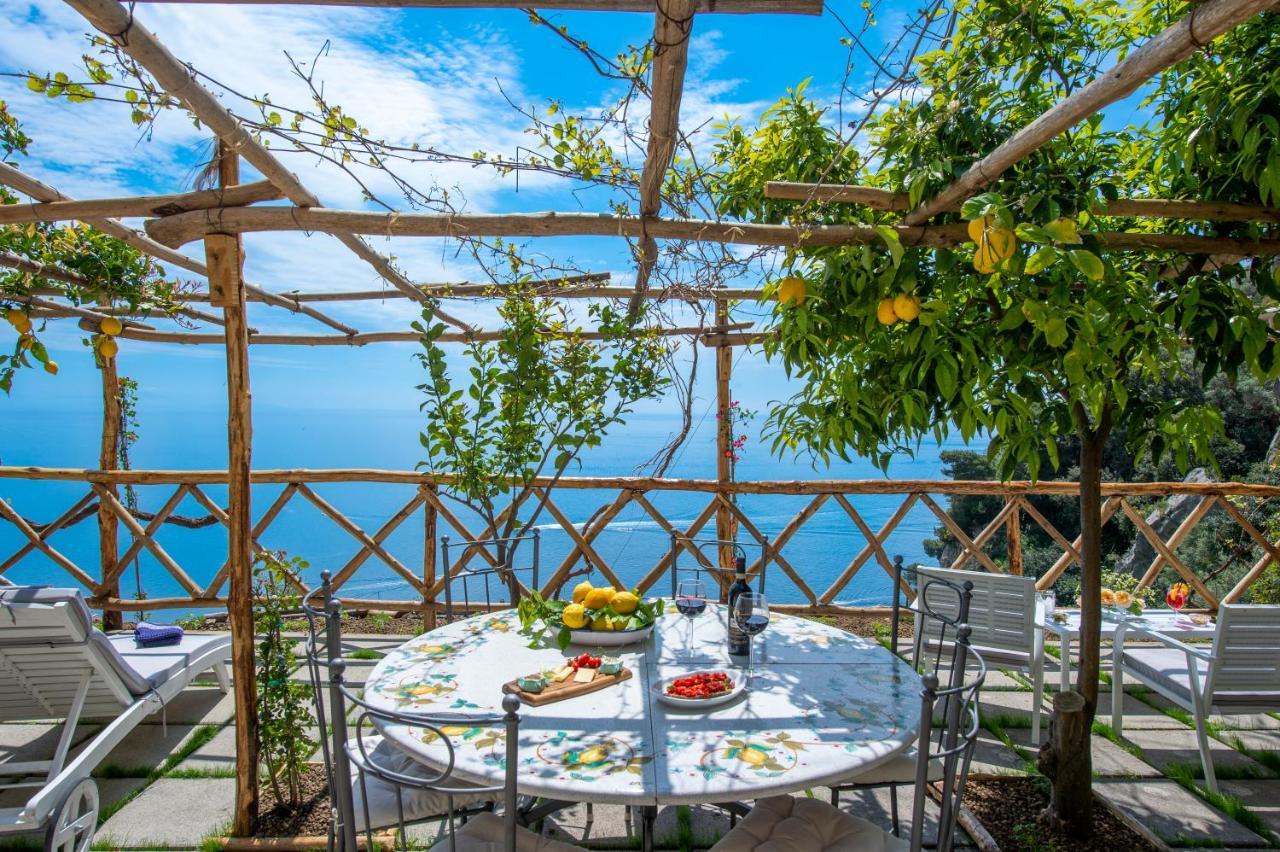 Villa Briganti Seaview Terrace Positano Extérieur photo