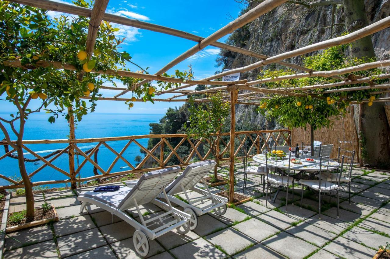 Villa Briganti Seaview Terrace Positano Extérieur photo