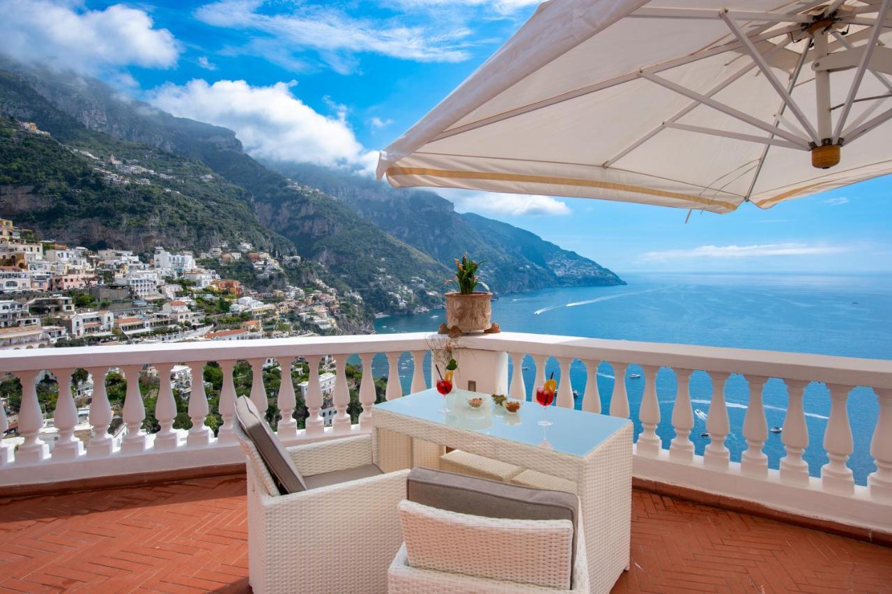 Villa Briganti Seaview Terrace Positano Extérieur photo