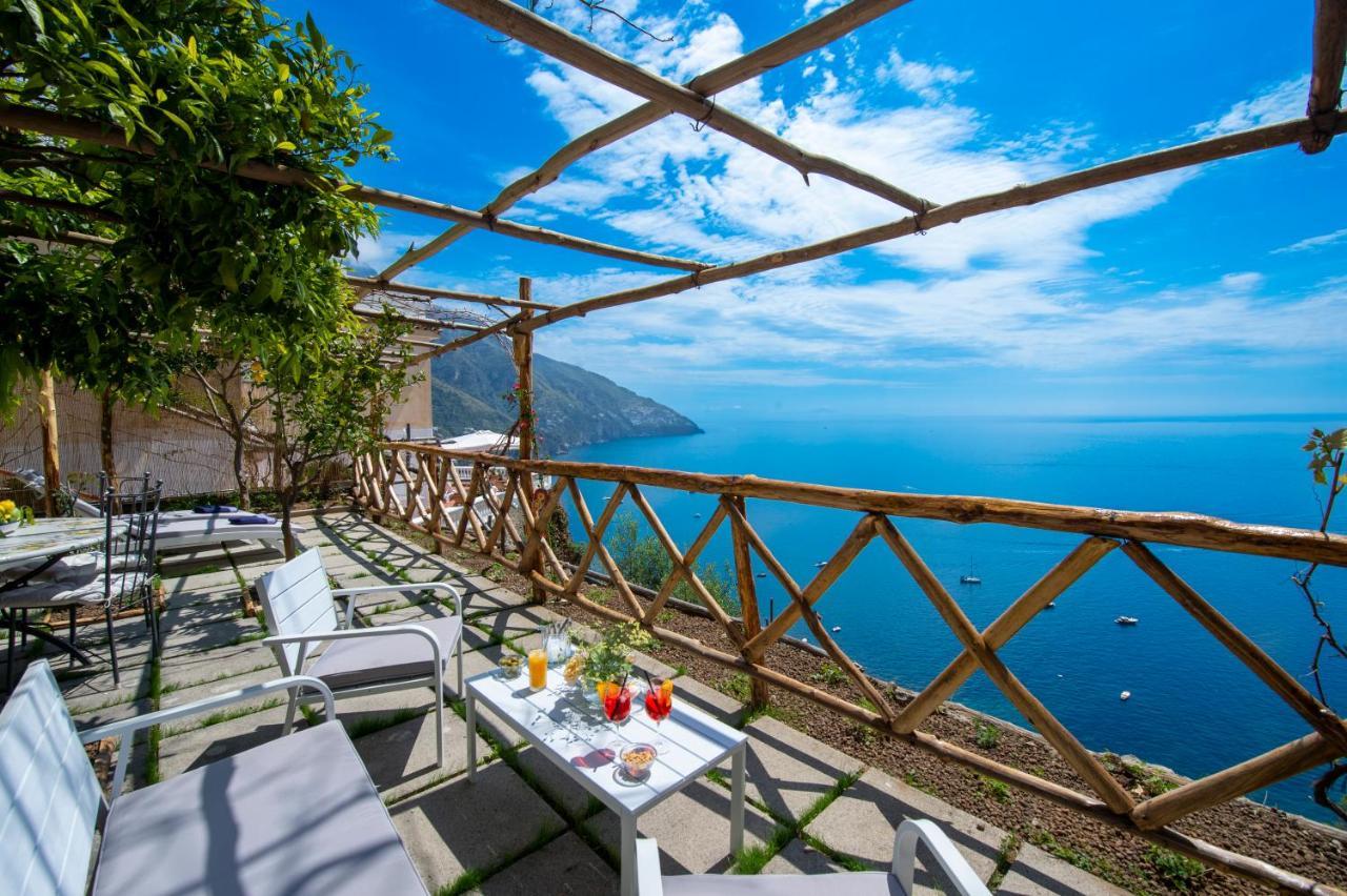 Villa Briganti Seaview Terrace Positano Extérieur photo